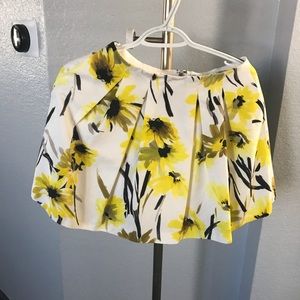 Alice Olivia floral skirt
